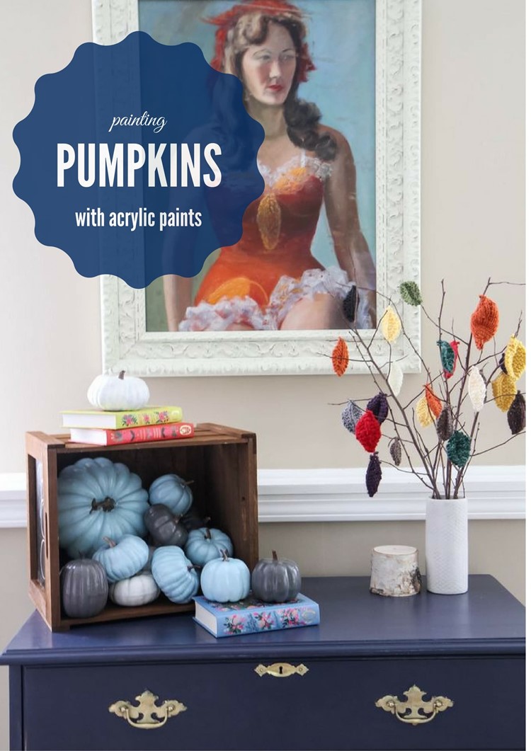 How to Paint Pumpkins With Acrylic Paints from MomAdvice.com
