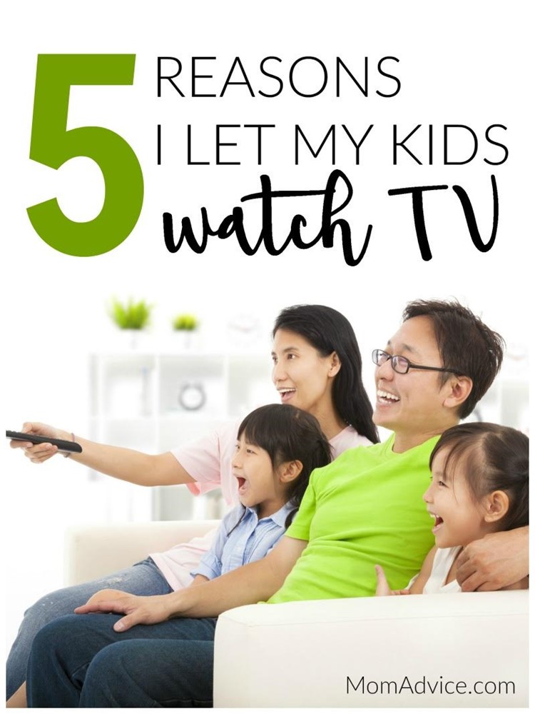 5 Reasons I Let My Kids Watch TV / MomAdvice.com