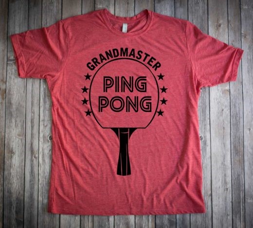grandmaster ping pong shirt